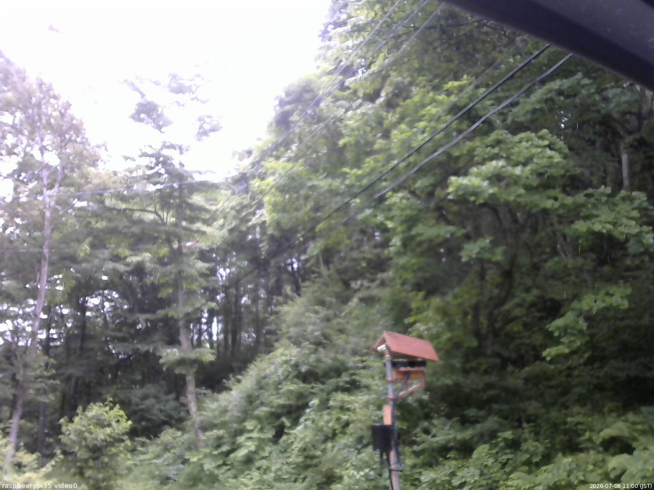 長野県菅平高原 ゆたか山荘 温度計 2026/07/06 11:00