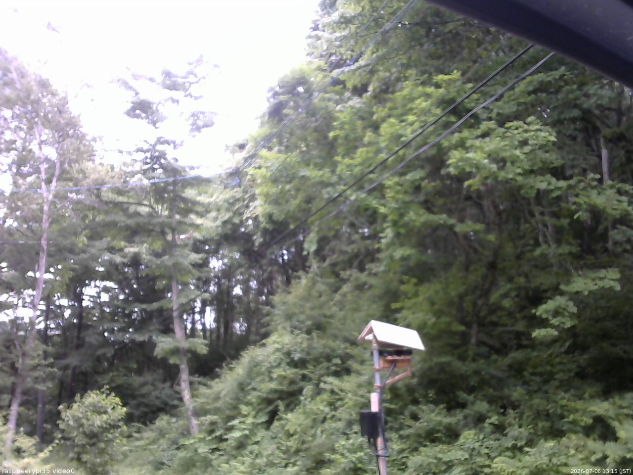 長野県菅平高原 ゆたか山荘 温度計 2026/07/06 13:15