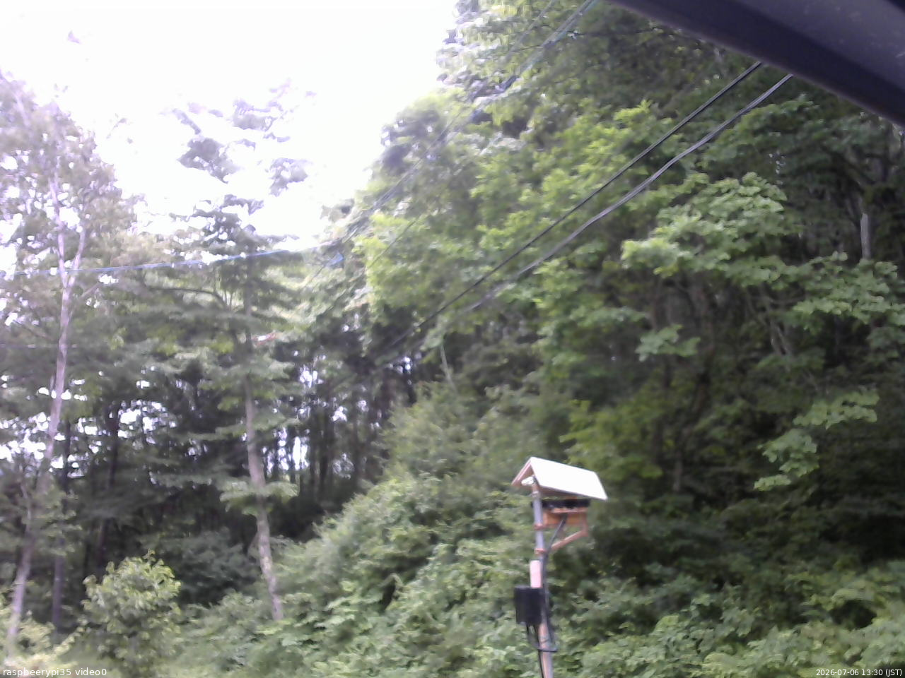 長野県菅平高原 ゆたか山荘 温度計 2026/07/06 13:30