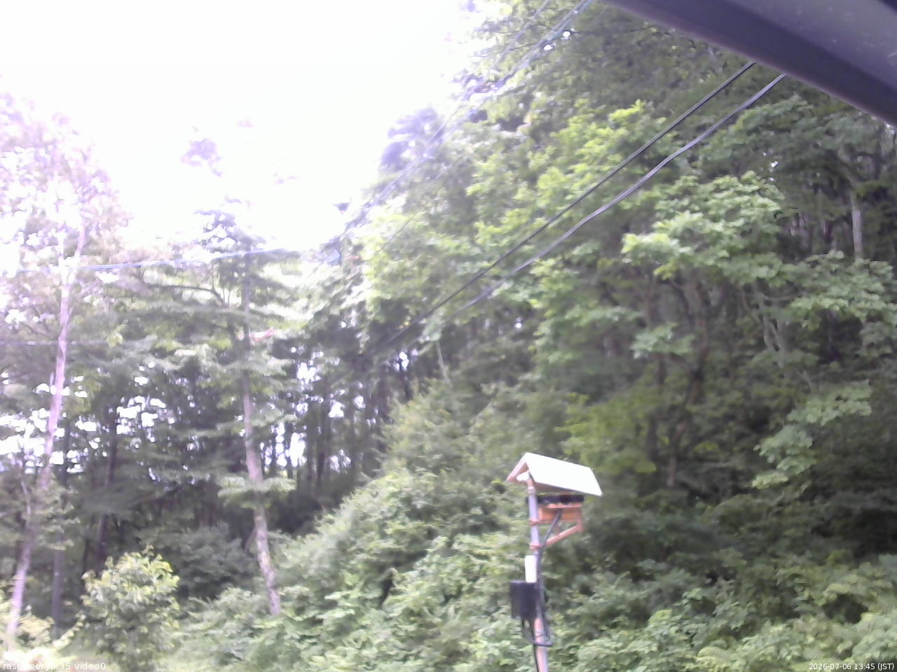 長野県菅平高原 ゆたか山荘 温度計 2026/07/06 13:45