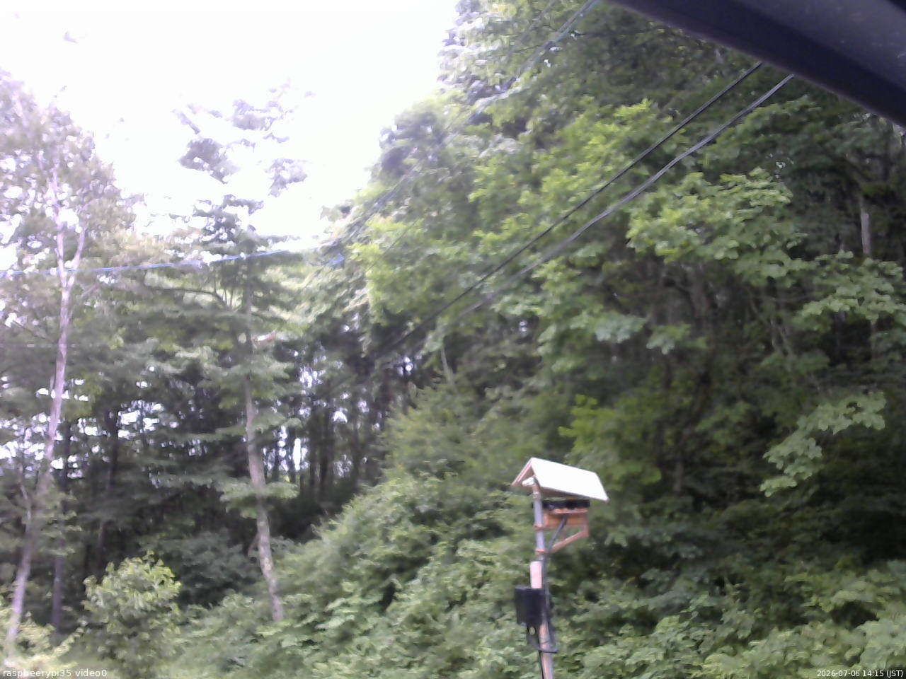 長野県菅平高原 ゆたか山荘 温度計 2026/07/06 14:15