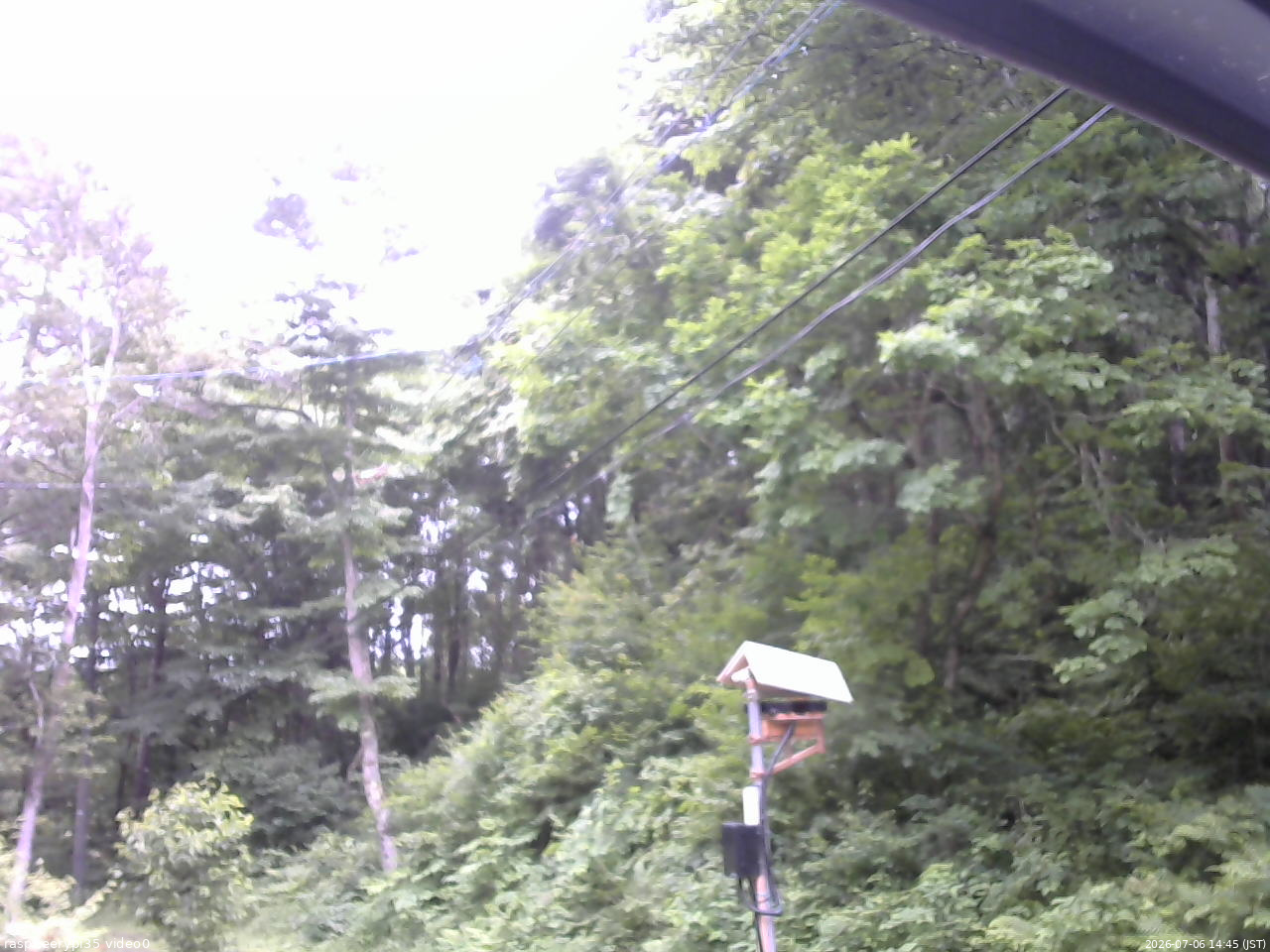 長野県菅平高原 ゆたか山荘 温度計 2026/07/06 14:45