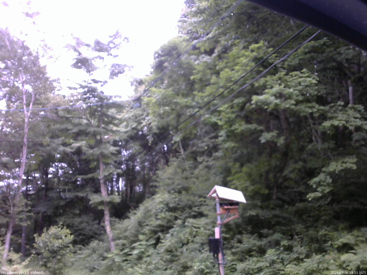 長野県菅平高原 ゆたか山荘 温度計 2026/07/06 18:15