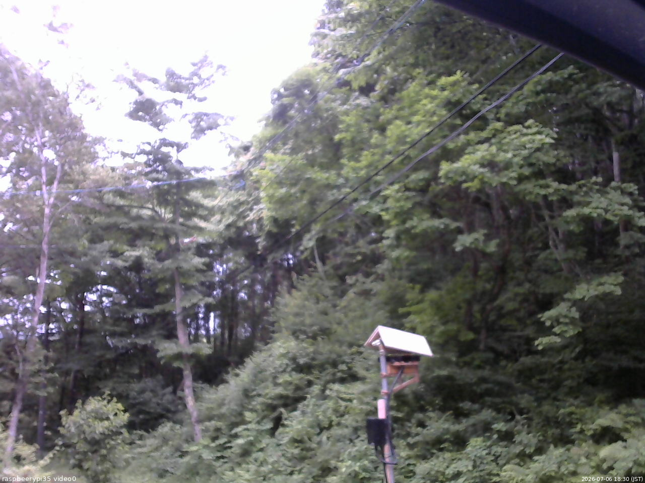 長野県菅平高原 ゆたか山荘 温度計 2026/07/06 18:30