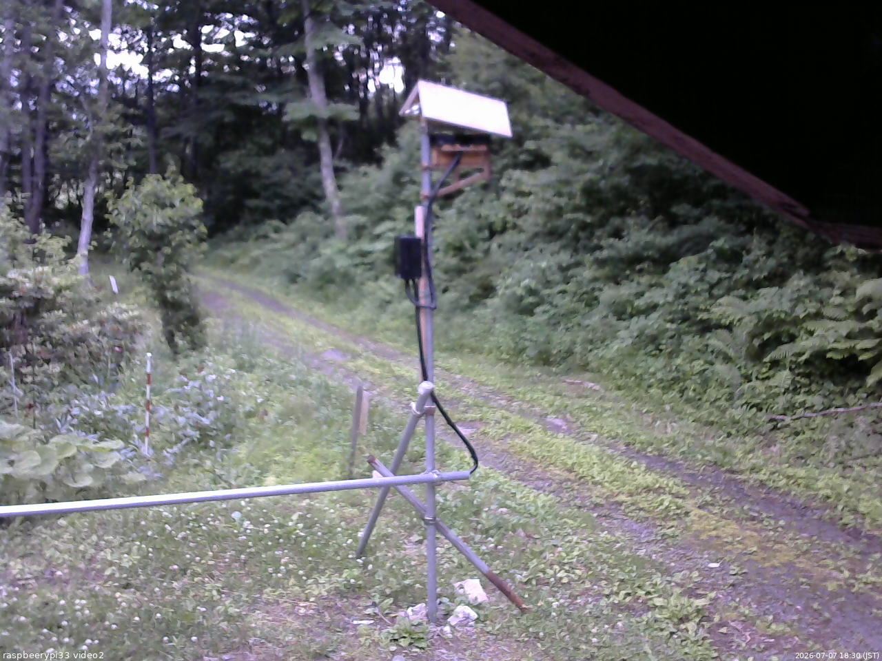 長野県菅平高原 ゆたか山荘 南側 2026/07/07 18:30