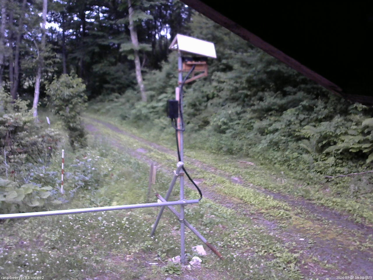 長野県菅平高原 ゆたか山荘 南側 2026/07/07 19:00