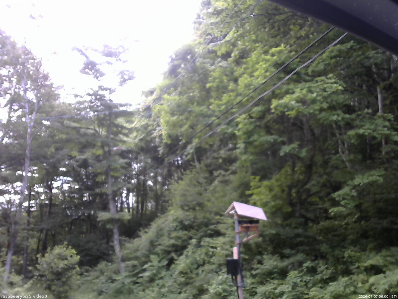 長野県菅平高原 ゆたか山荘 温度計 2026/07/07 06:00
