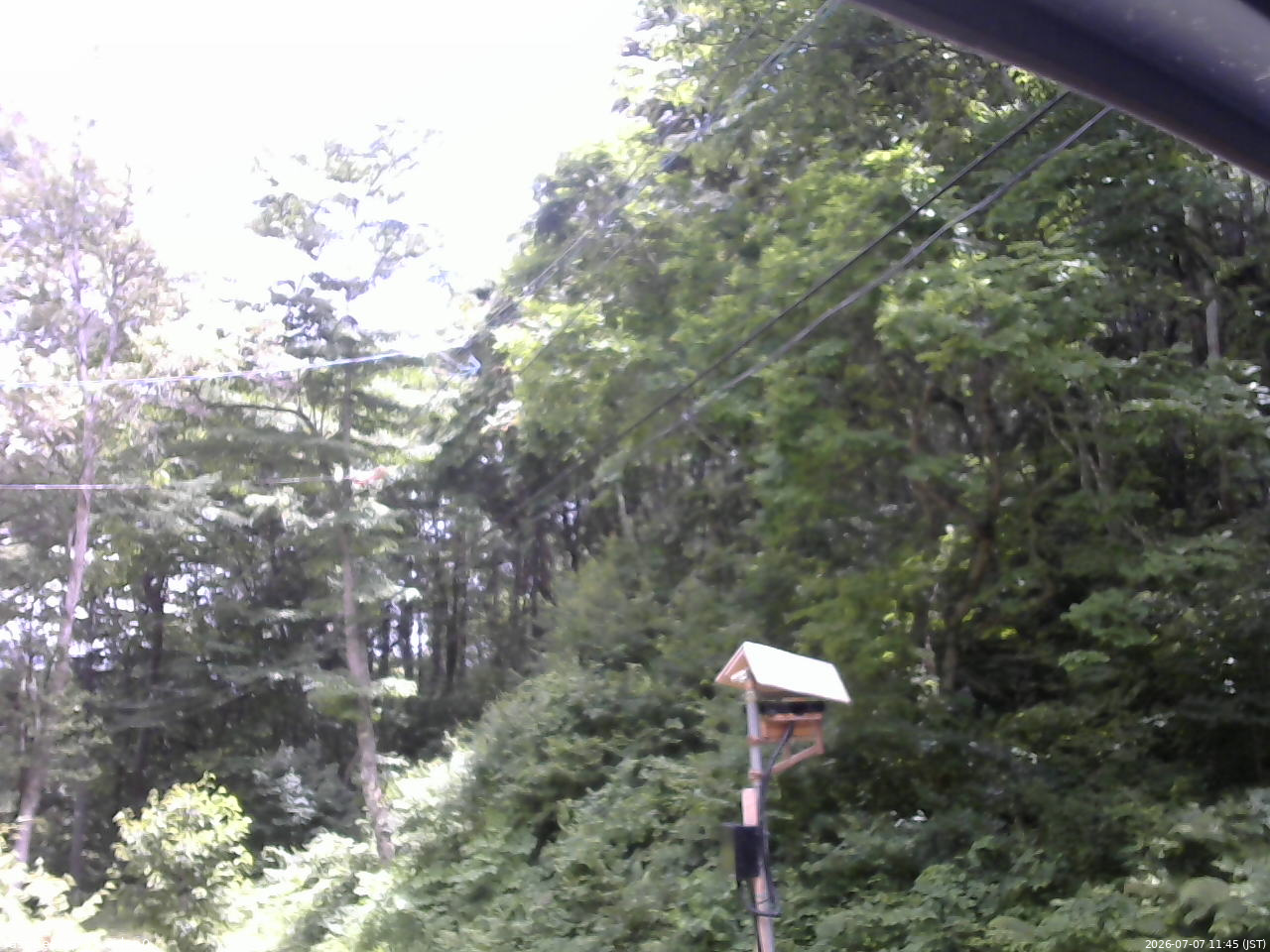 長野県菅平高原 ゆたか山荘 温度計 2026/07/07 11:45