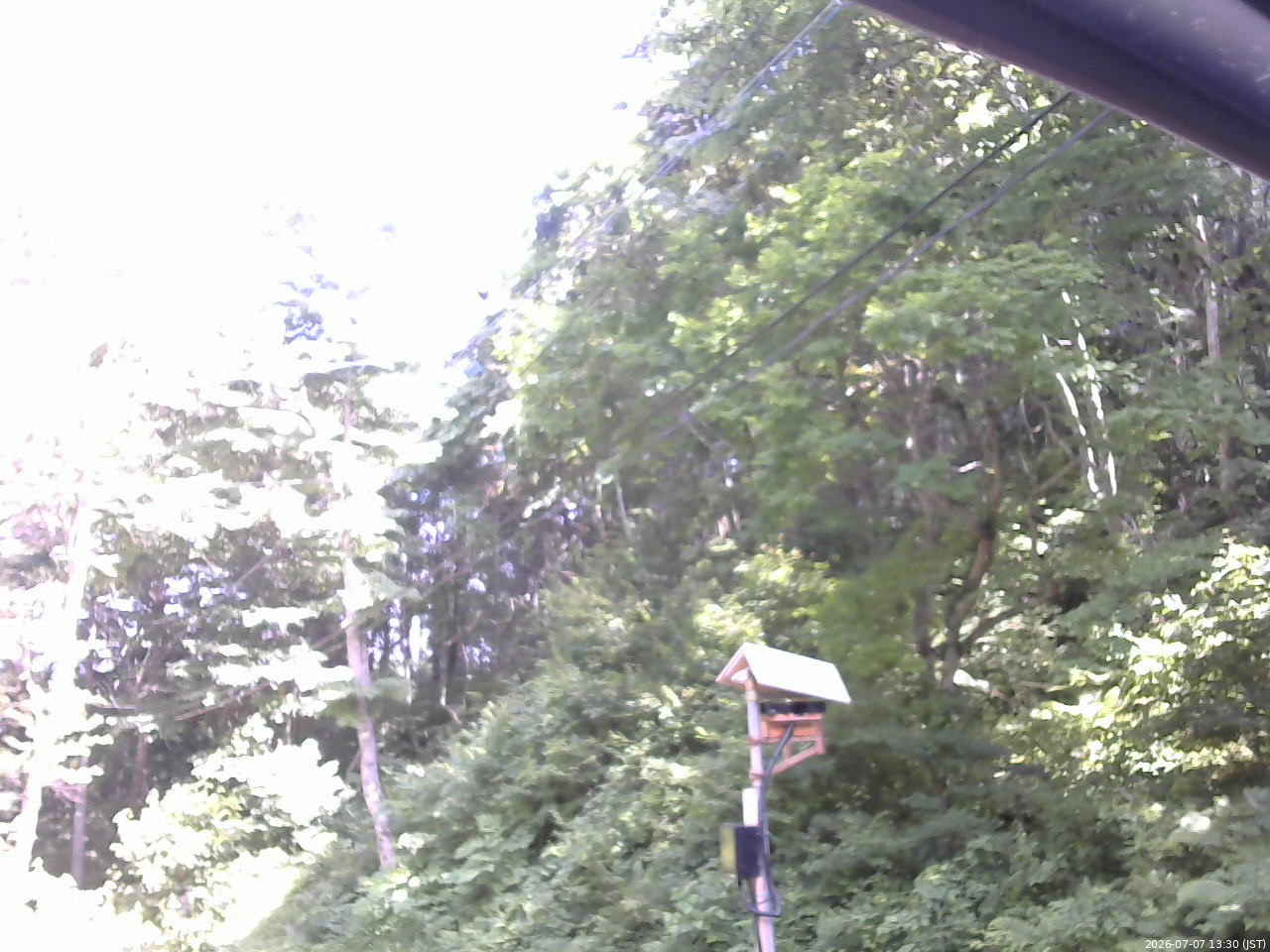 長野県菅平高原 ゆたか山荘 温度計 2026/07/07 13:30