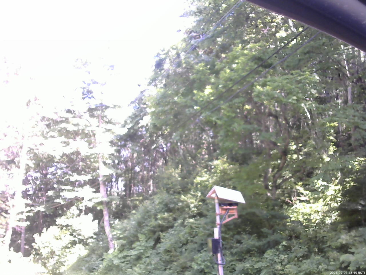 長野県菅平高原 ゆたか山荘 温度計 2026/07/07 13:45