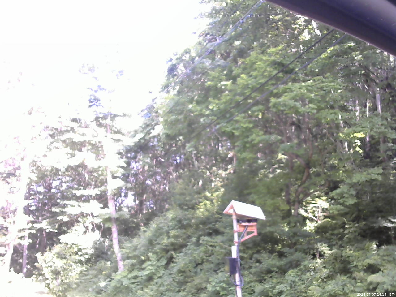 長野県菅平高原 ゆたか山荘 温度計 2026/07/07 14:15