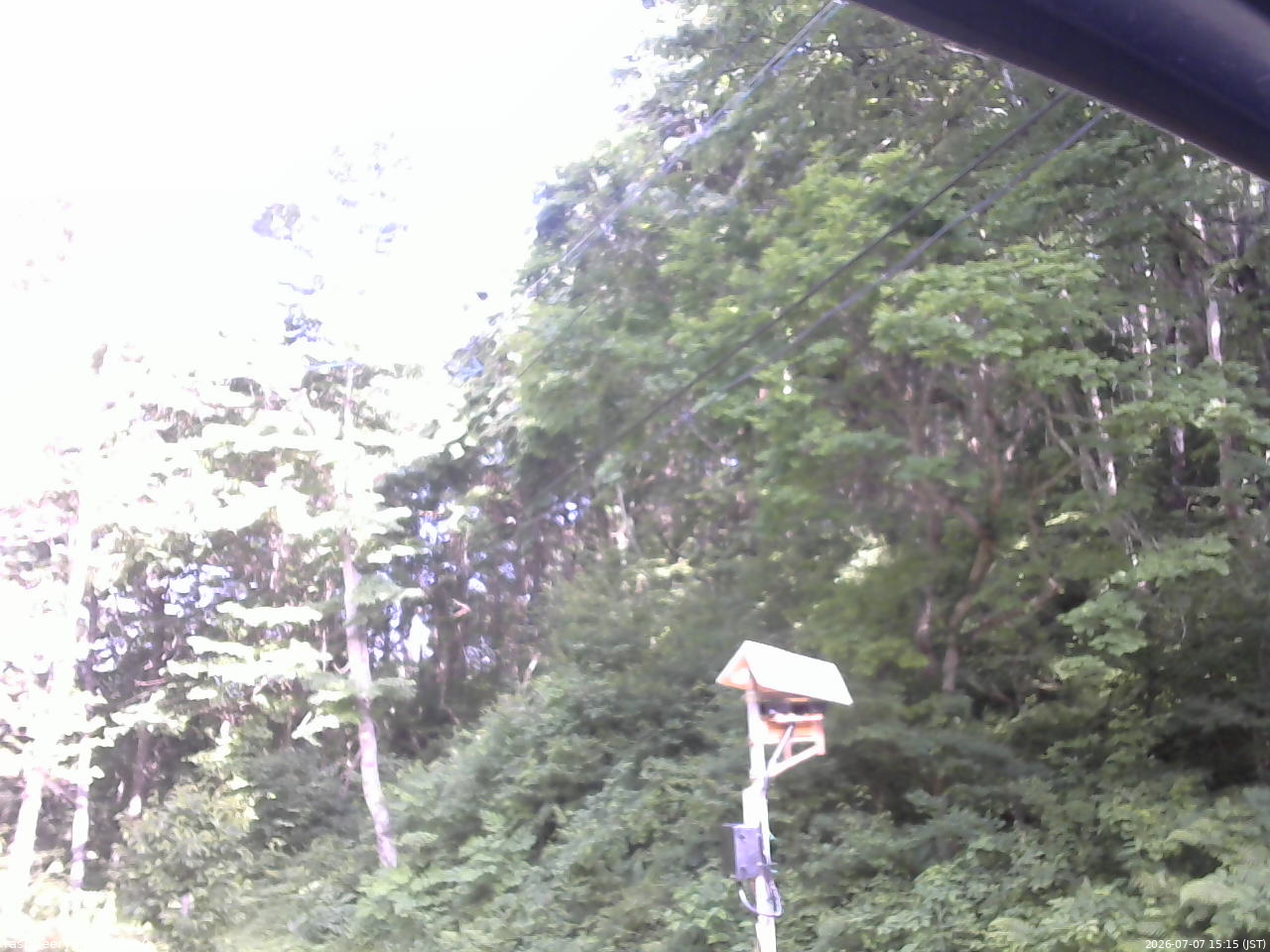 長野県菅平高原 ゆたか山荘 温度計 2026/07/07 15:15