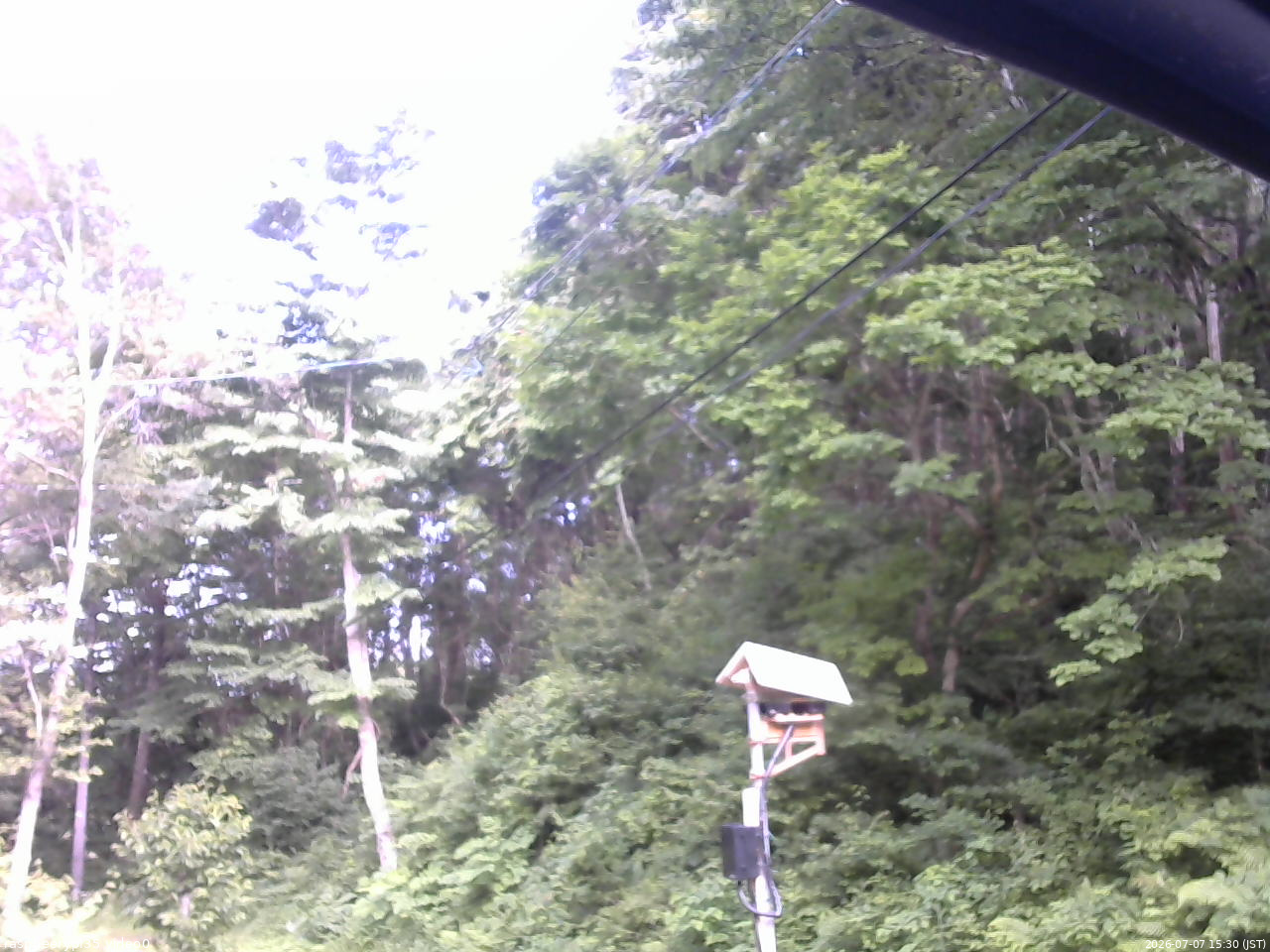 長野県菅平高原 ゆたか山荘 温度計 2026/07/07 15:30