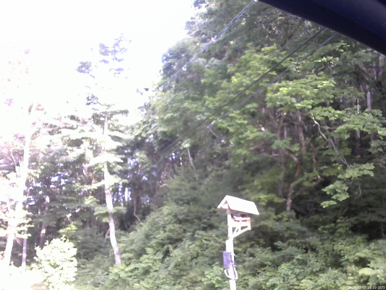 長野県菅平高原 ゆたか山荘 温度計 2026/07/07 16:30
