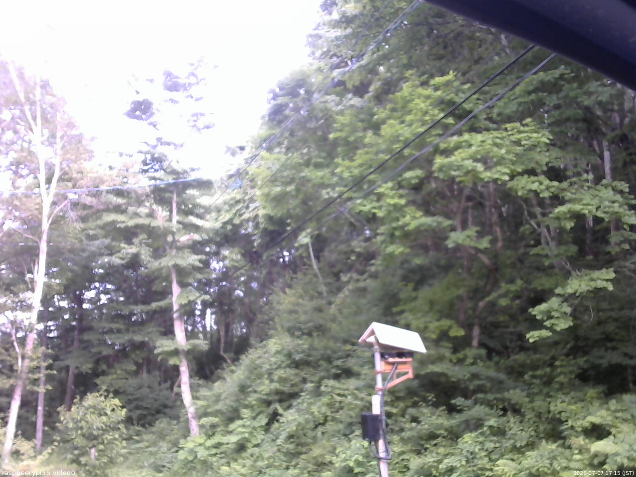 長野県菅平高原 ゆたか山荘 温度計 2026/07/07 17:15