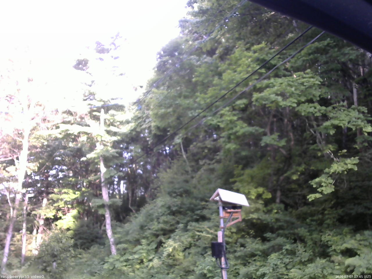 長野県菅平高原 ゆたか山荘 温度計 2026/07/07 17:45