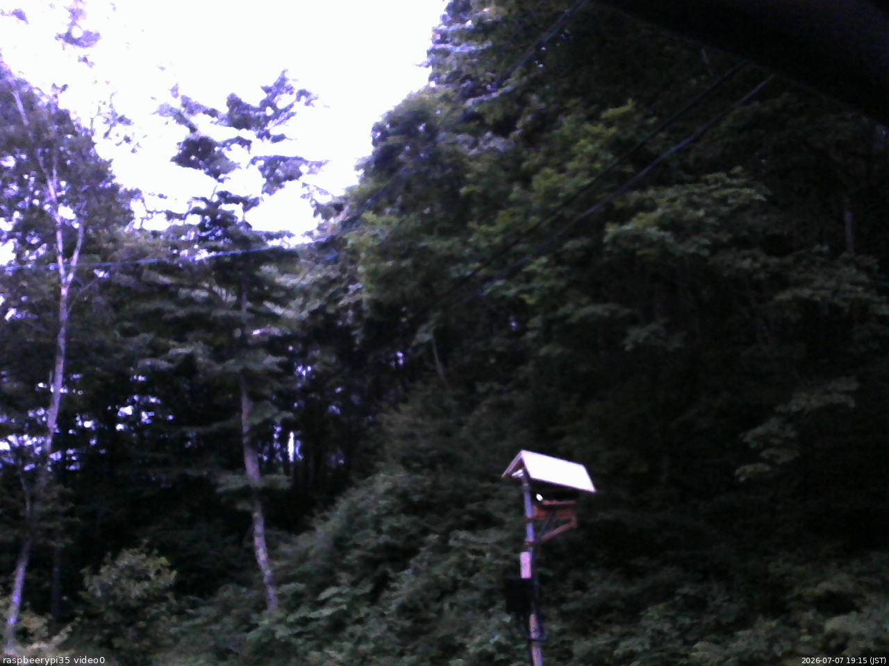 長野県菅平高原 ゆたか山荘 温度計 2026/07/07 19:15