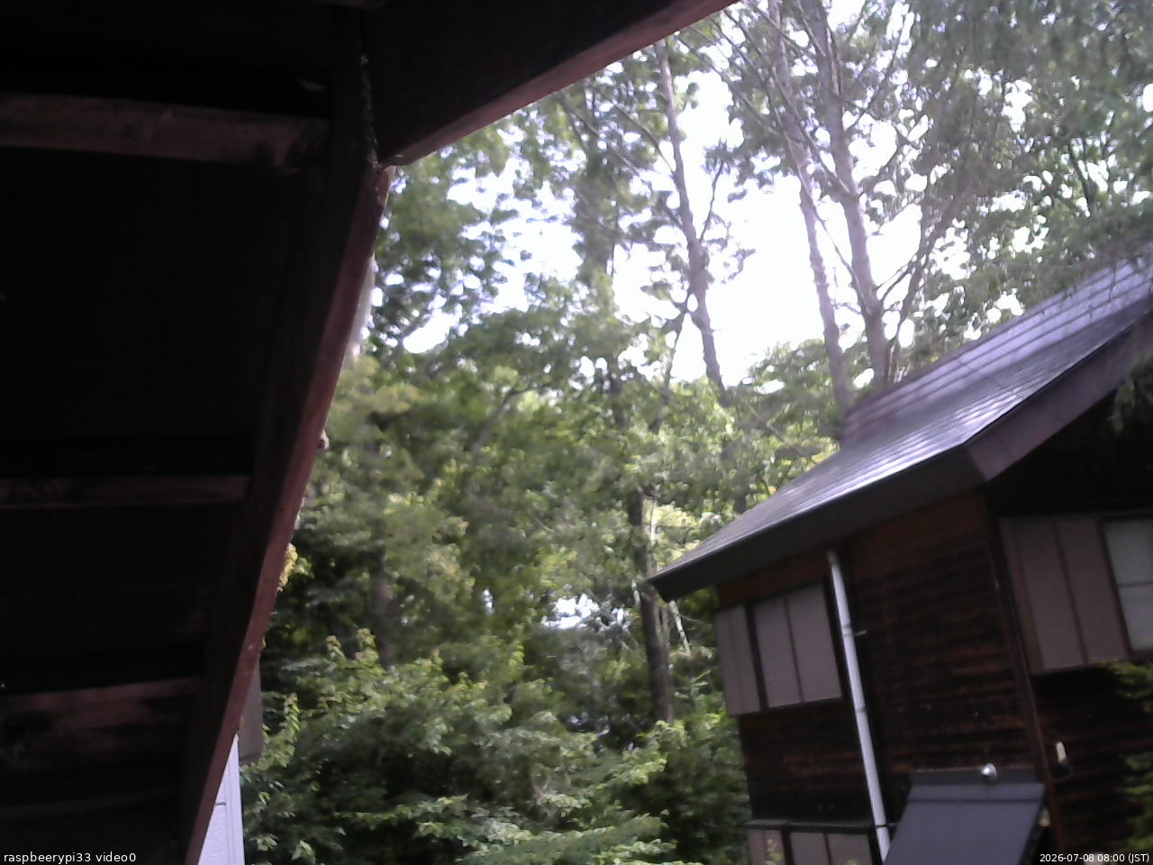 長野県菅平高原 ゆたか山荘 北側 2026/07/08 08:00