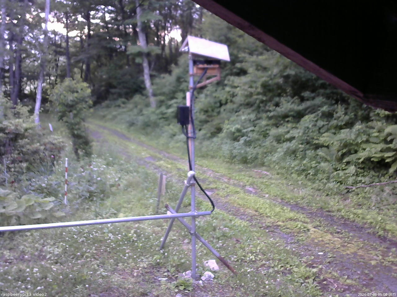 長野県菅平高原 ゆたか山荘 南側 2026/07/08 05:00