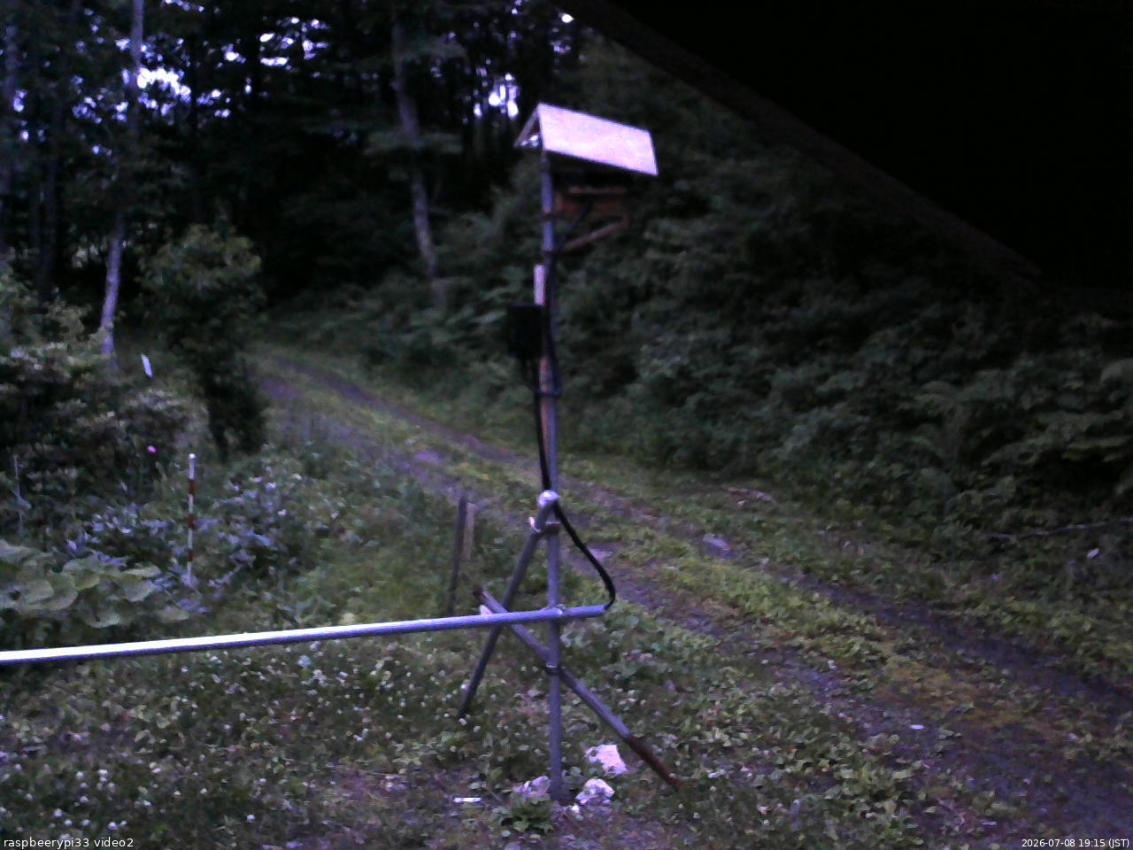 長野県菅平高原 ゆたか山荘 南側 2026/07/08 19:15