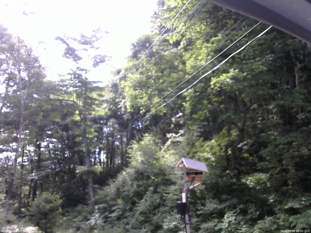 長野県菅平高原 ゆたか山荘 温度計 2026/07/08 08:00