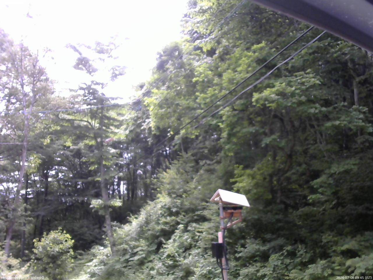 長野県菅平高原 ゆたか山荘 温度計 2026/07/08 09:45