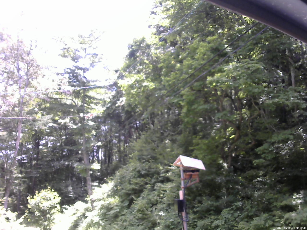 長野県菅平高原 ゆたか山荘 温度計 2026/07/08 11:30