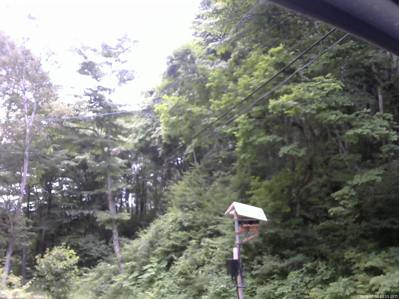 長野県菅平高原 ゆたか山荘 温度計 2026/07/08 12:15