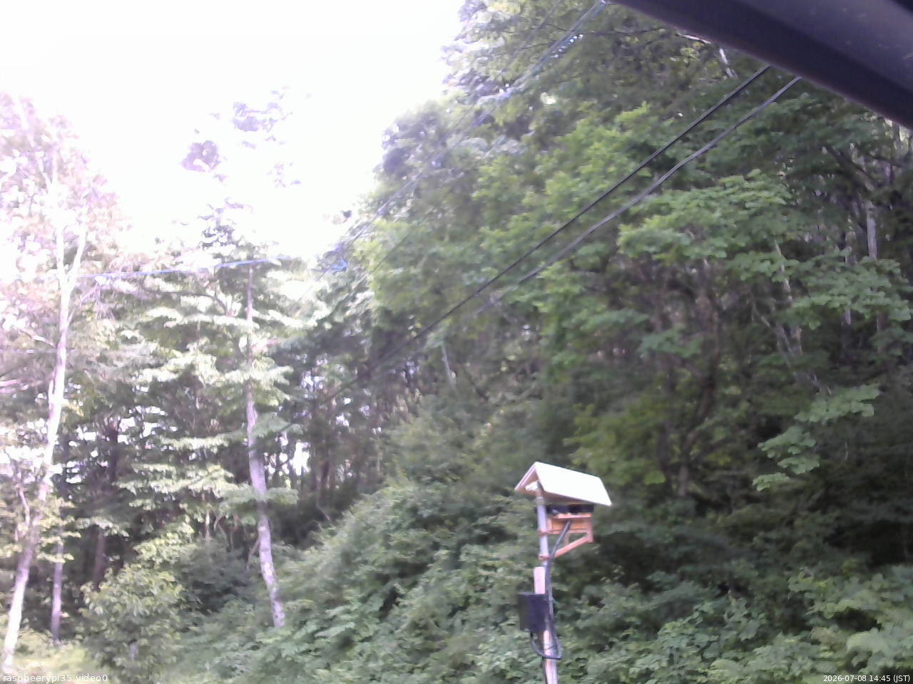 長野県菅平高原 ゆたか山荘 温度計 2026/07/08 14:45