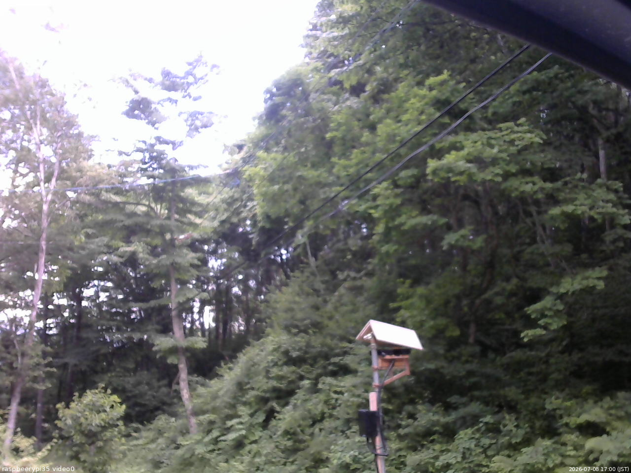 長野県菅平高原 ゆたか山荘 温度計 2026/07/08 17:00