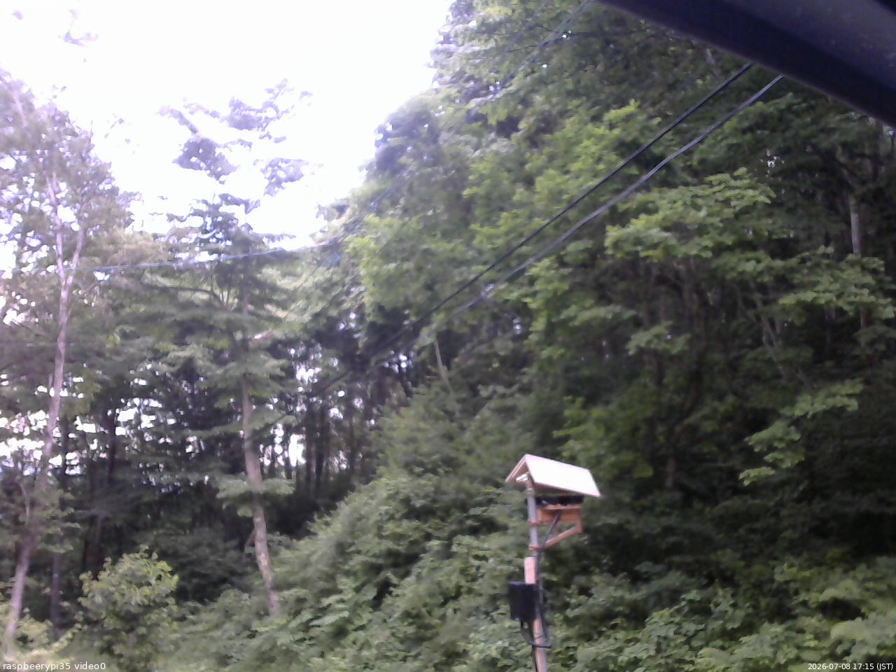 長野県菅平高原 ゆたか山荘 温度計 2026/07/08 17:15