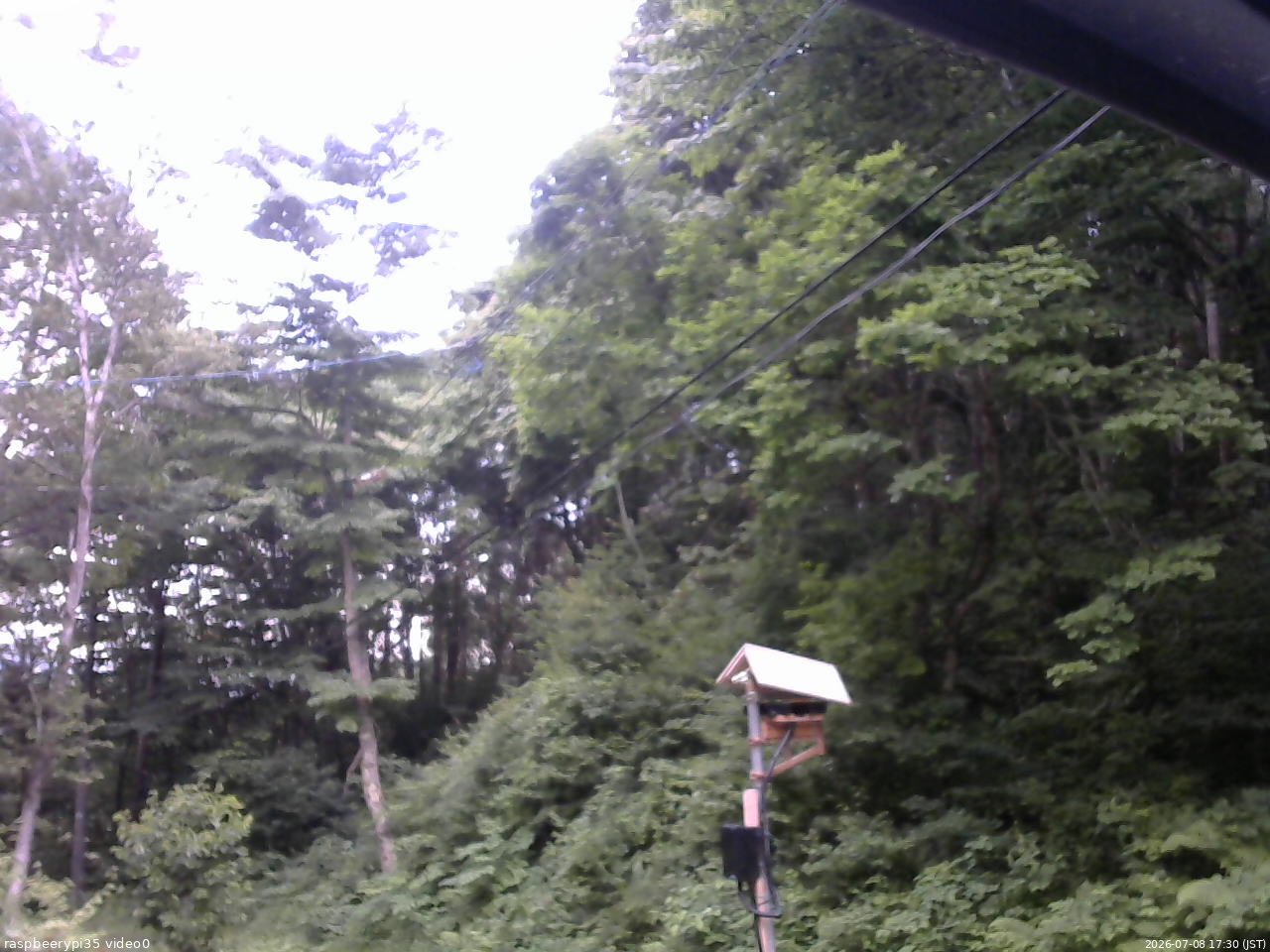 長野県菅平高原 ゆたか山荘 温度計 2026/07/08 17:30