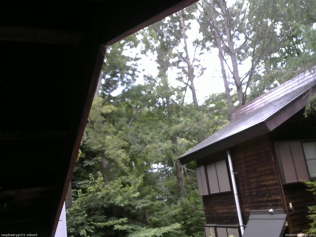 長野県菅平高原 ゆたか山荘 北側 2026/07/09 13:30