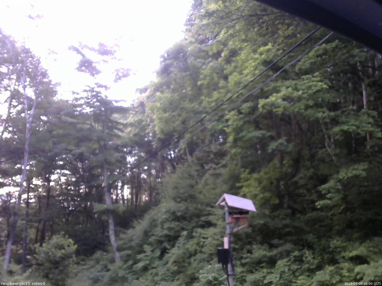 長野県菅平高原 ゆたか山荘 温度計 2026/07/09 05:00