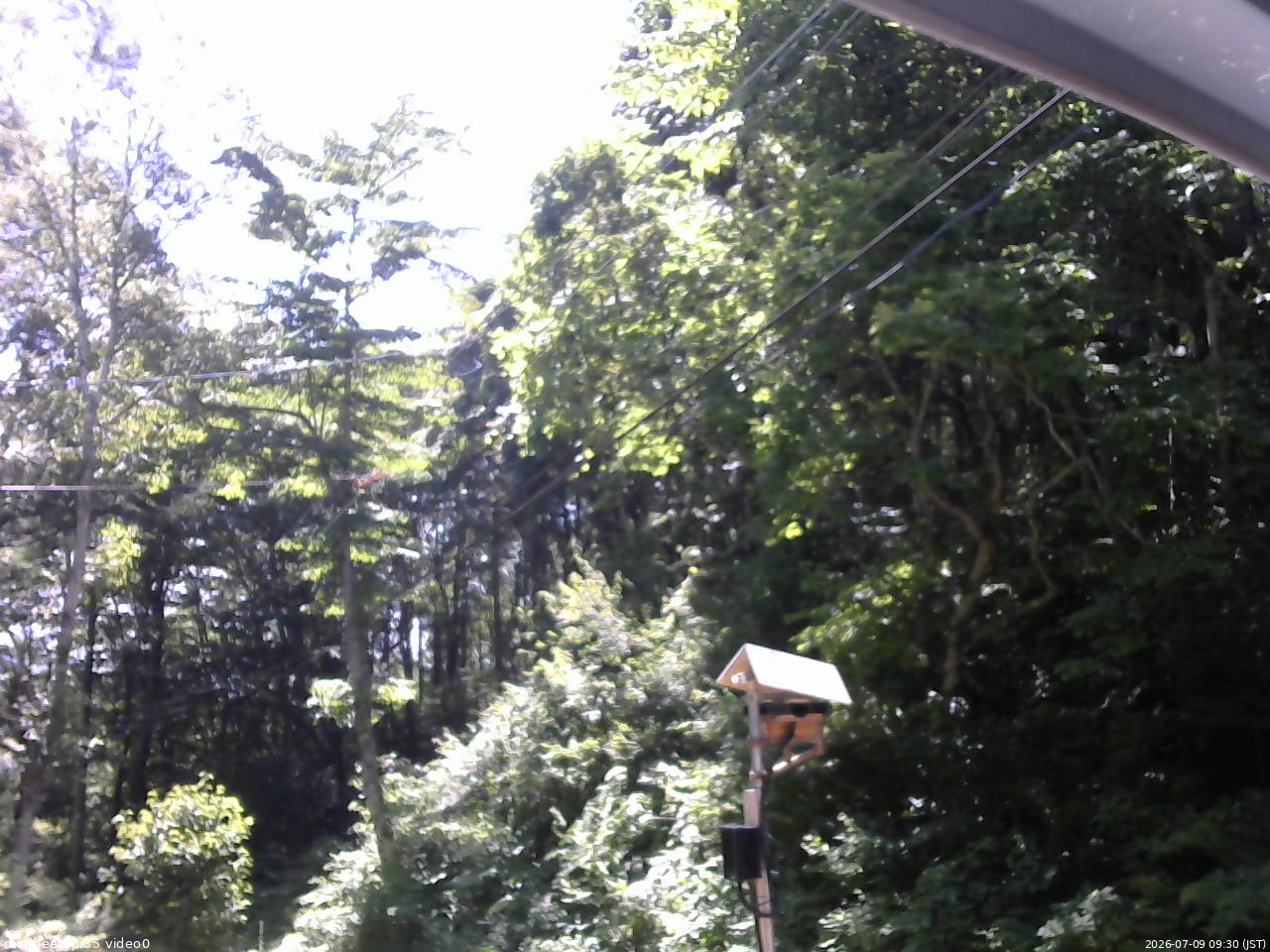 長野県菅平高原 ゆたか山荘 温度計 2026/07/09 09:30