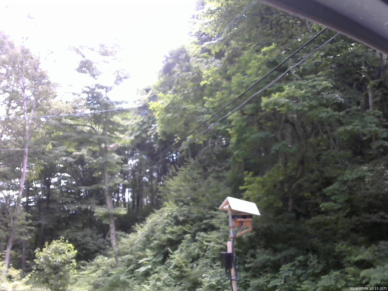 長野県菅平高原 ゆたか山荘 温度計 2026/07/09 10:15