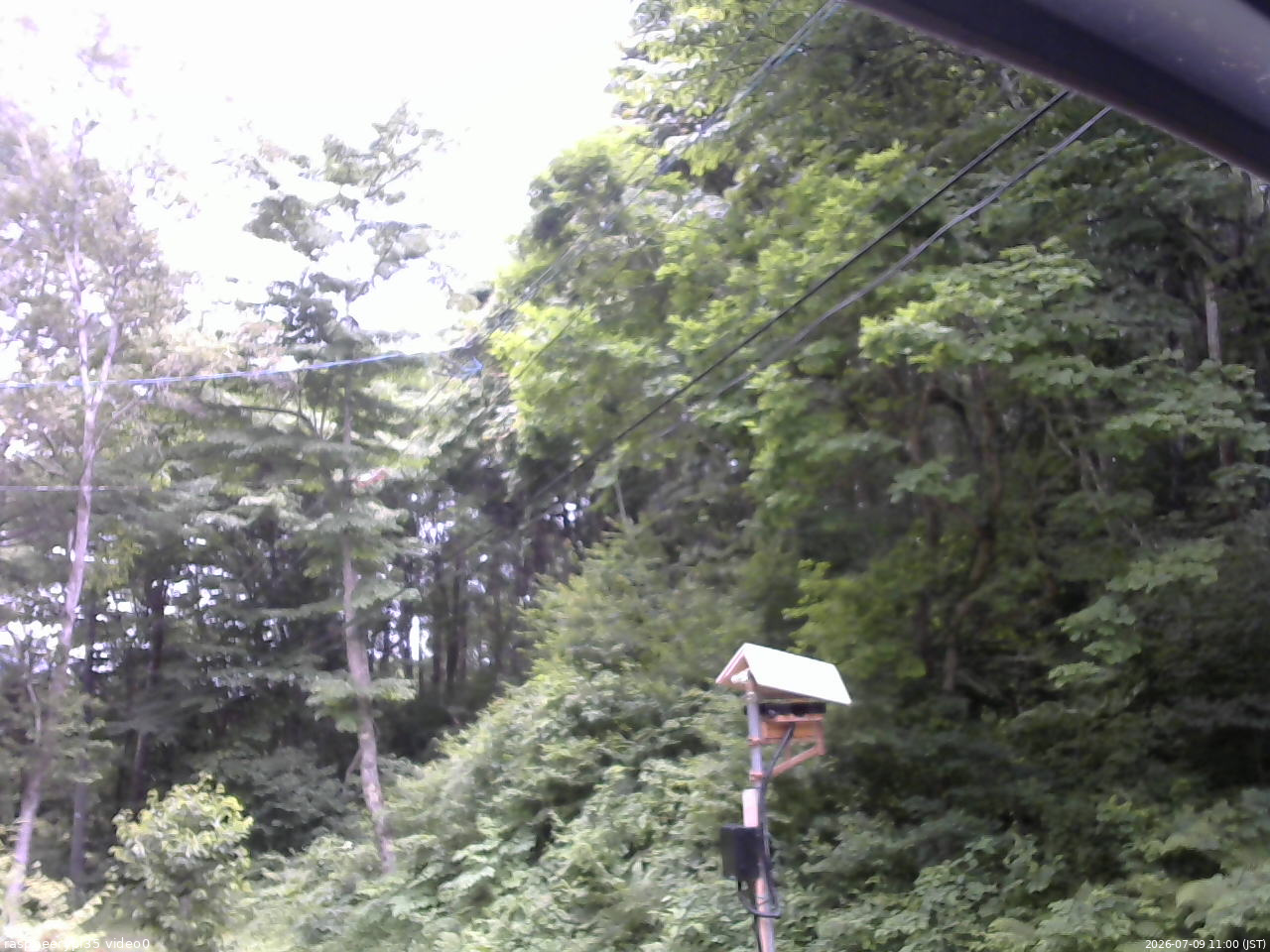 長野県菅平高原 ゆたか山荘 温度計 2026/07/09 11:00