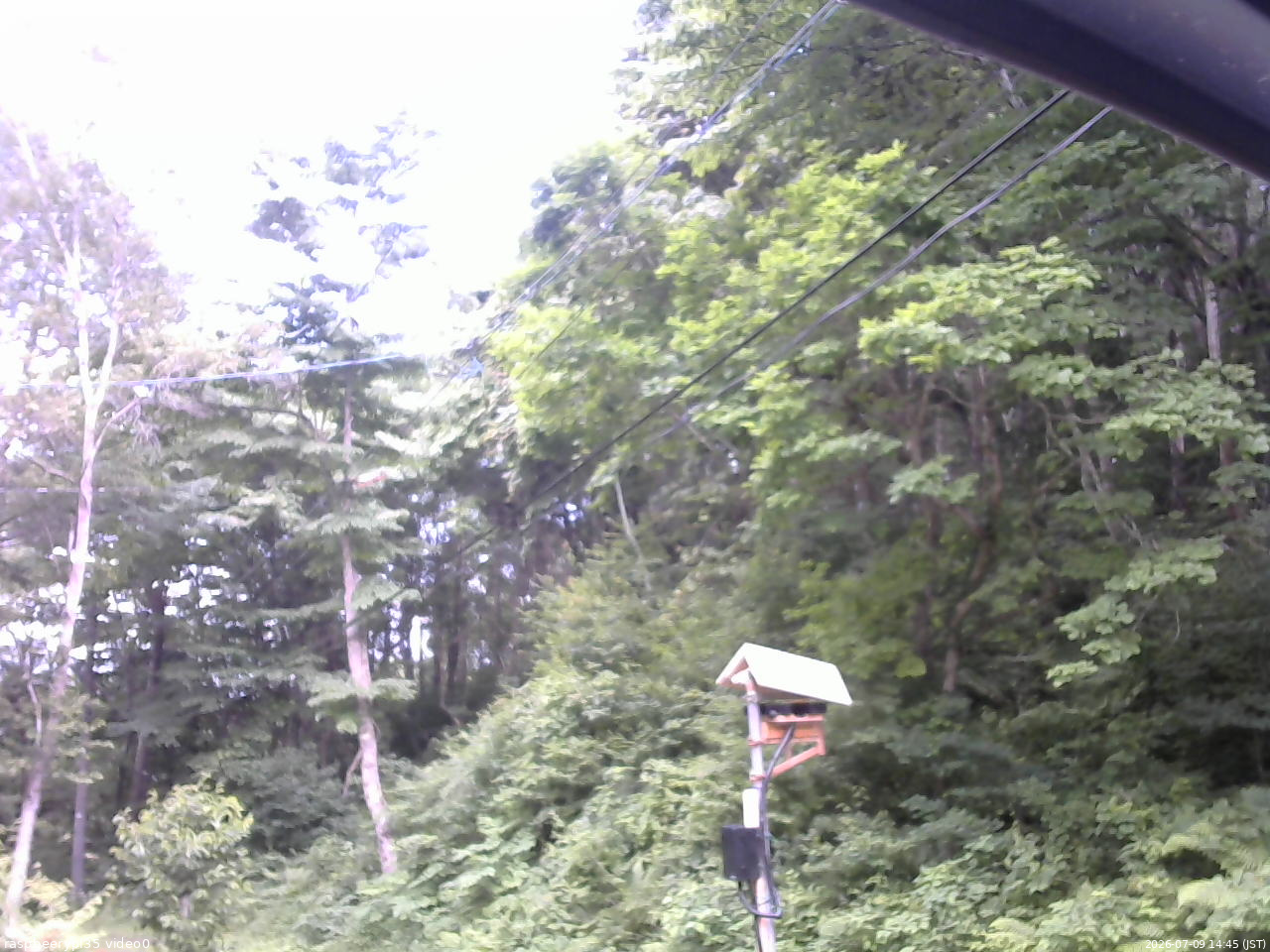 長野県菅平高原 ゆたか山荘 温度計 2026/07/09 14:45