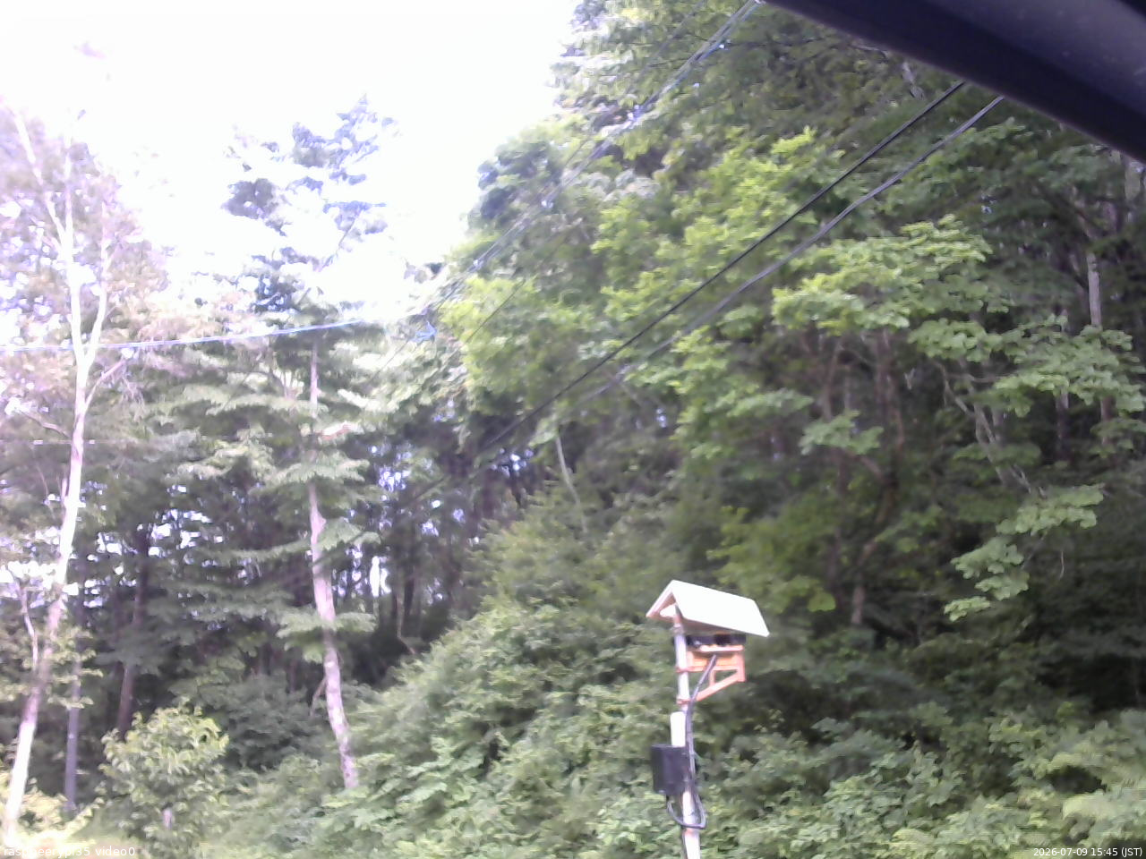 長野県菅平高原 ゆたか山荘 温度計 2026/07/09 15:45
