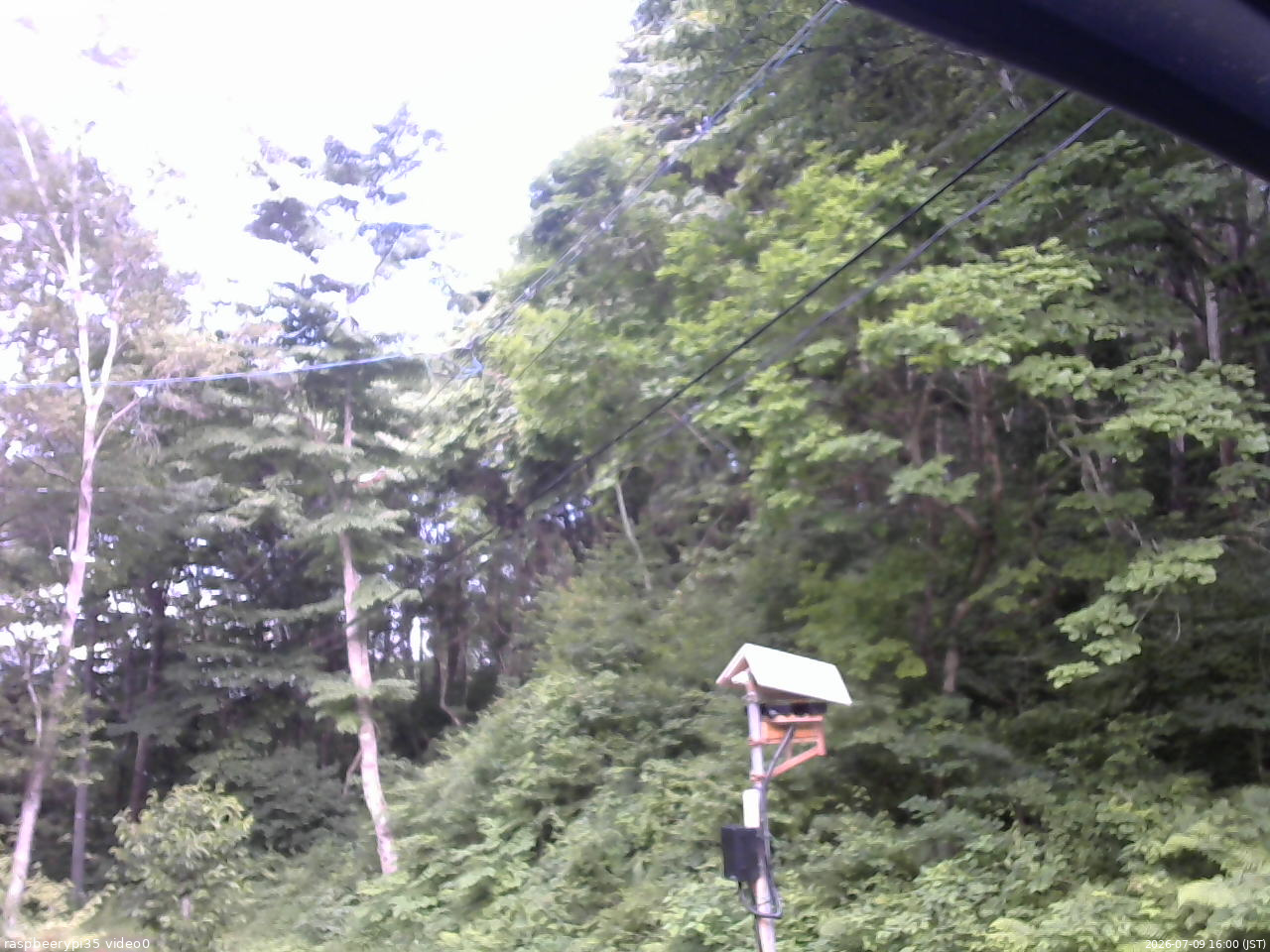 長野県菅平高原 ゆたか山荘 温度計 2026/07/09 16:00