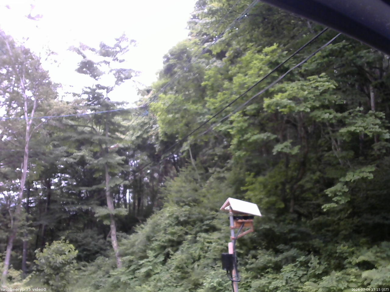 長野県菅平高原 ゆたか山荘 温度計 2026/07/09 17:15