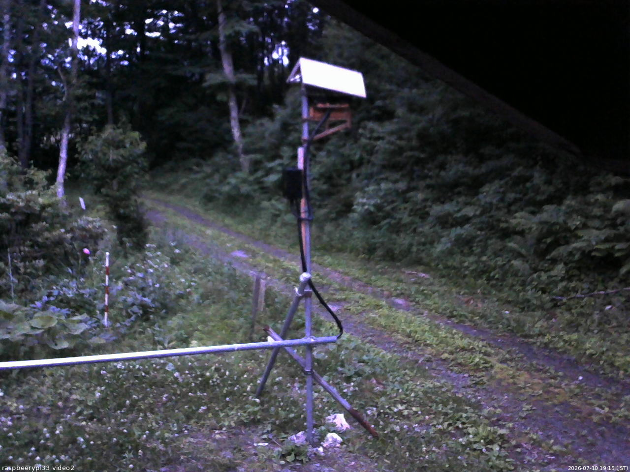 長野県菅平高原 ゆたか山荘 南側 2026/07/10 19:15