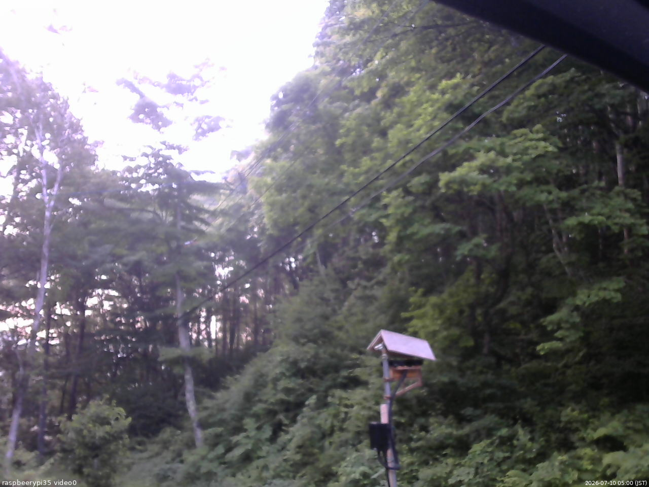長野県菅平高原 ゆたか山荘 温度計 2026/07/10 05:00