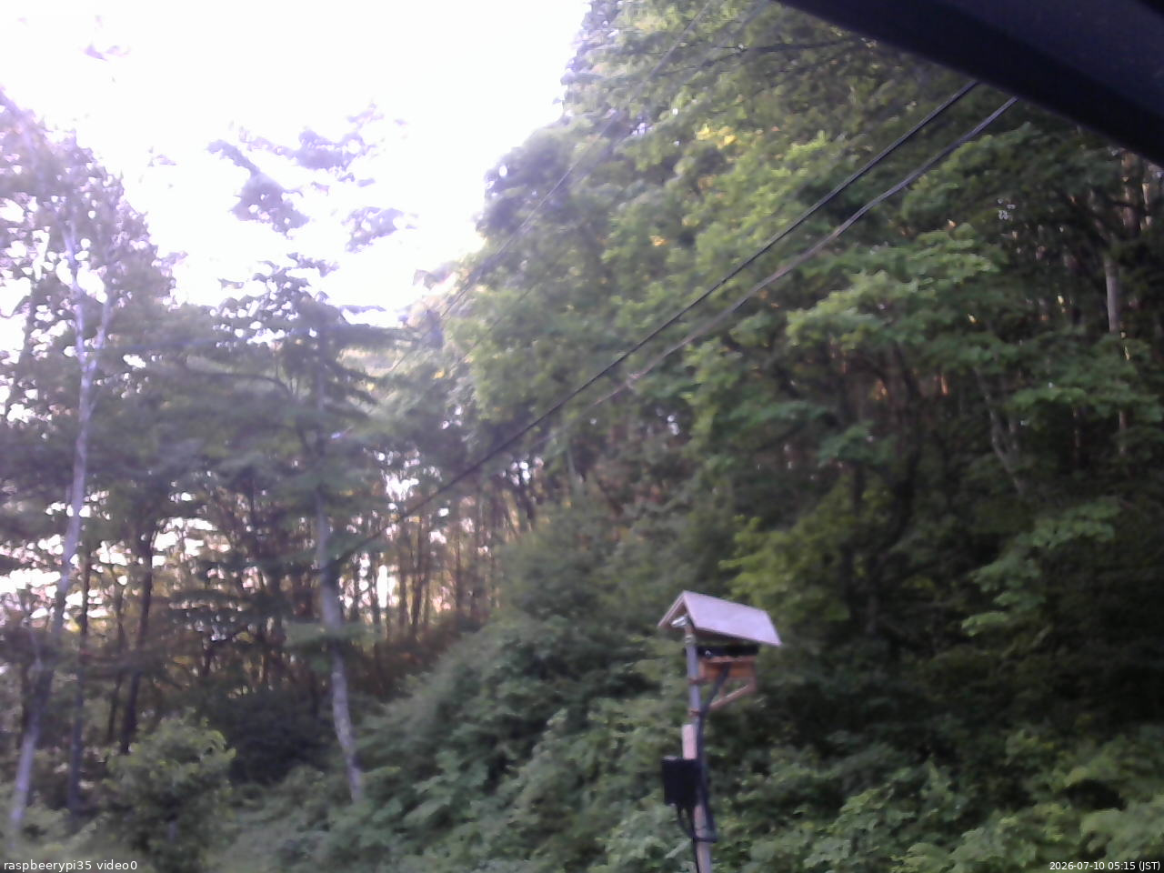 長野県菅平高原 ゆたか山荘 温度計 2026/07/10 05:15