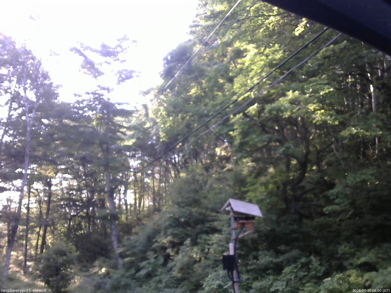 長野県菅平高原 ゆたか山荘 温度計 2026/07/10 06:00