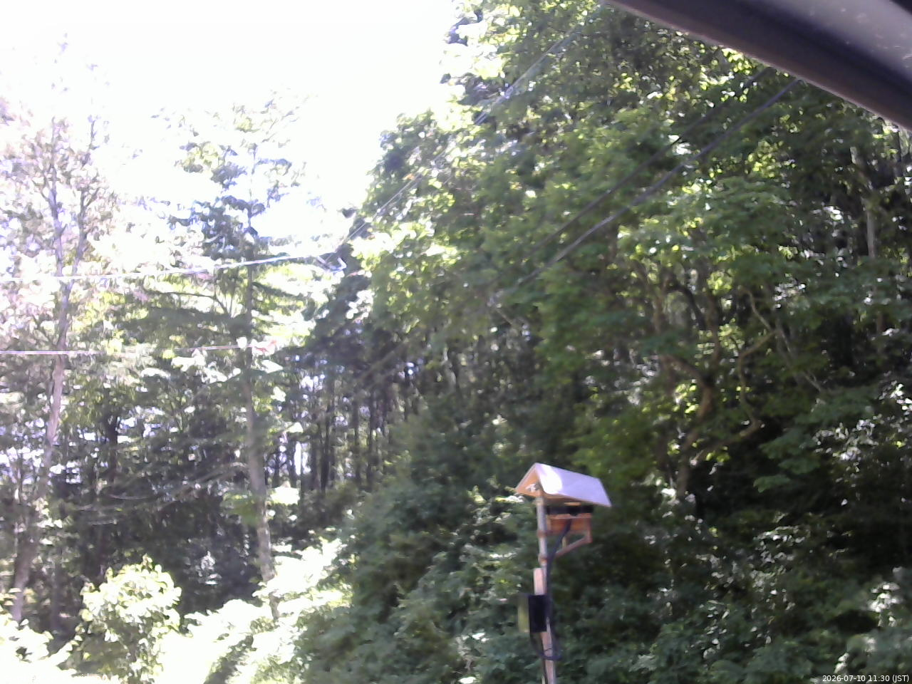長野県菅平高原 ゆたか山荘 温度計 2026/07/10 11:30