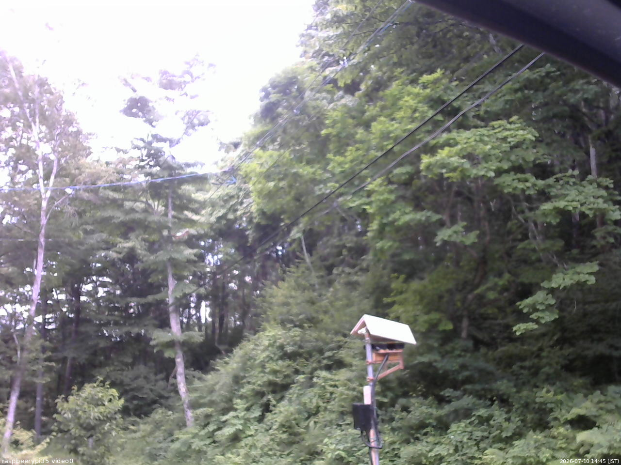長野県菅平高原 ゆたか山荘 温度計 2026/07/10 14:45