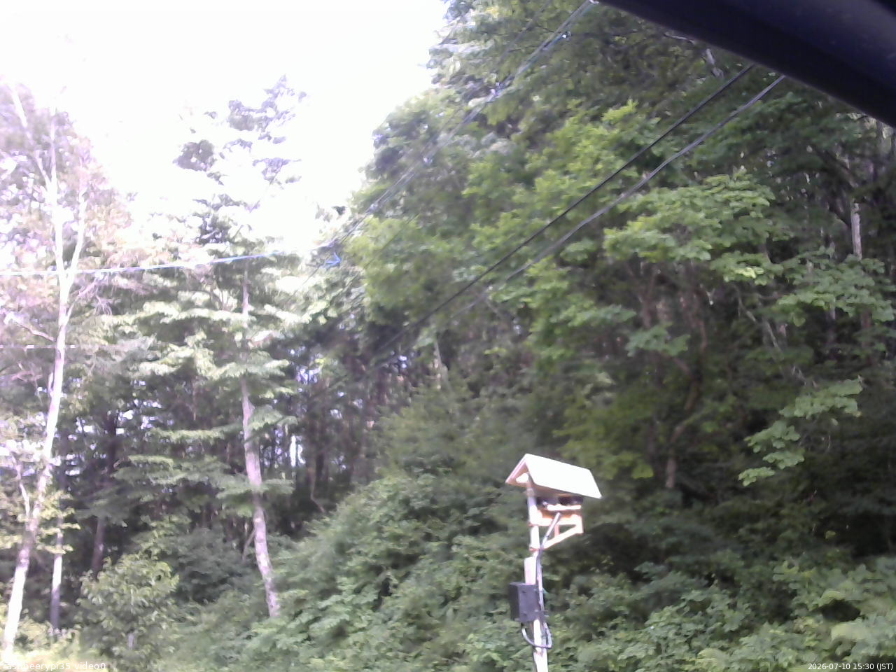 長野県菅平高原 ゆたか山荘 温度計 2026/07/10 15:30