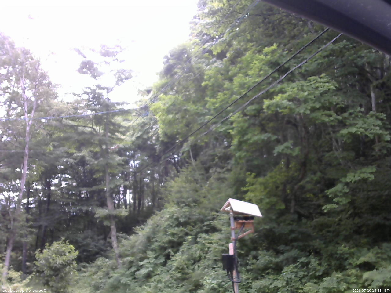長野県菅平高原 ゆたか山荘 温度計 2026/07/10 15:45