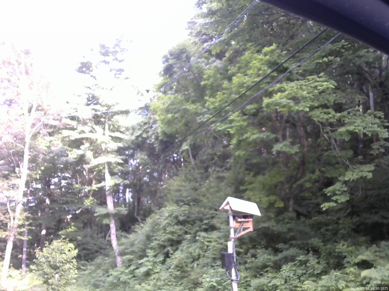 長野県菅平高原 ゆたか山荘 温度計 2026/07/10 16:30